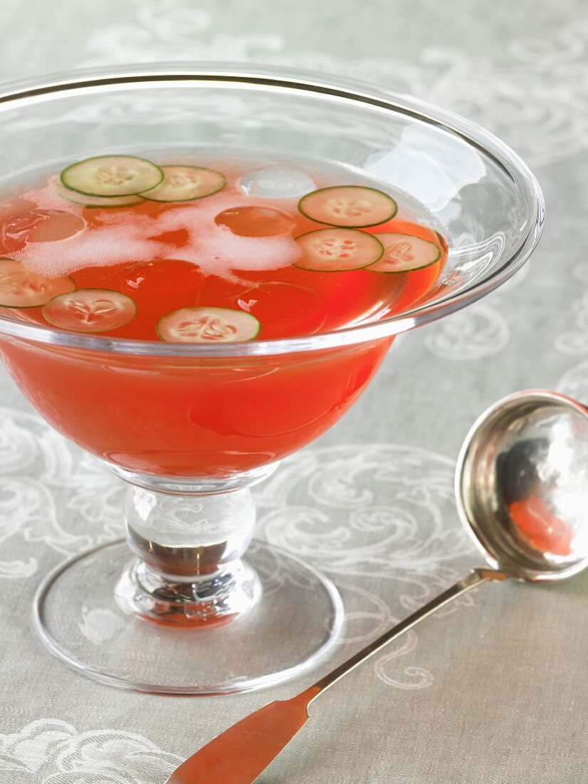 Venetian Punch Royale: Bowle mit Aperol, Gin & Prosecco