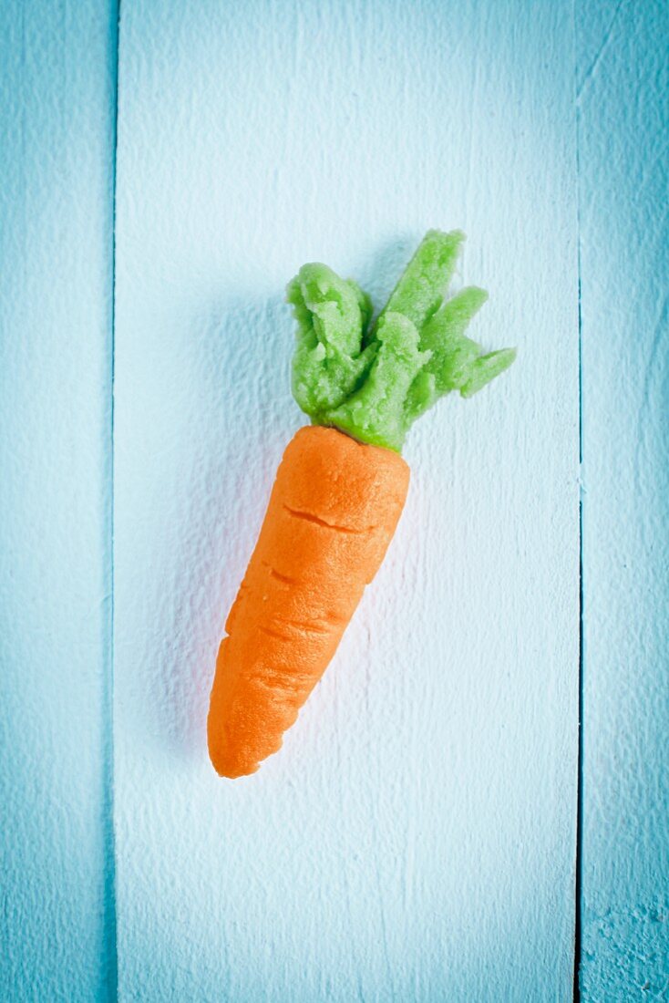 A marzipan carrot