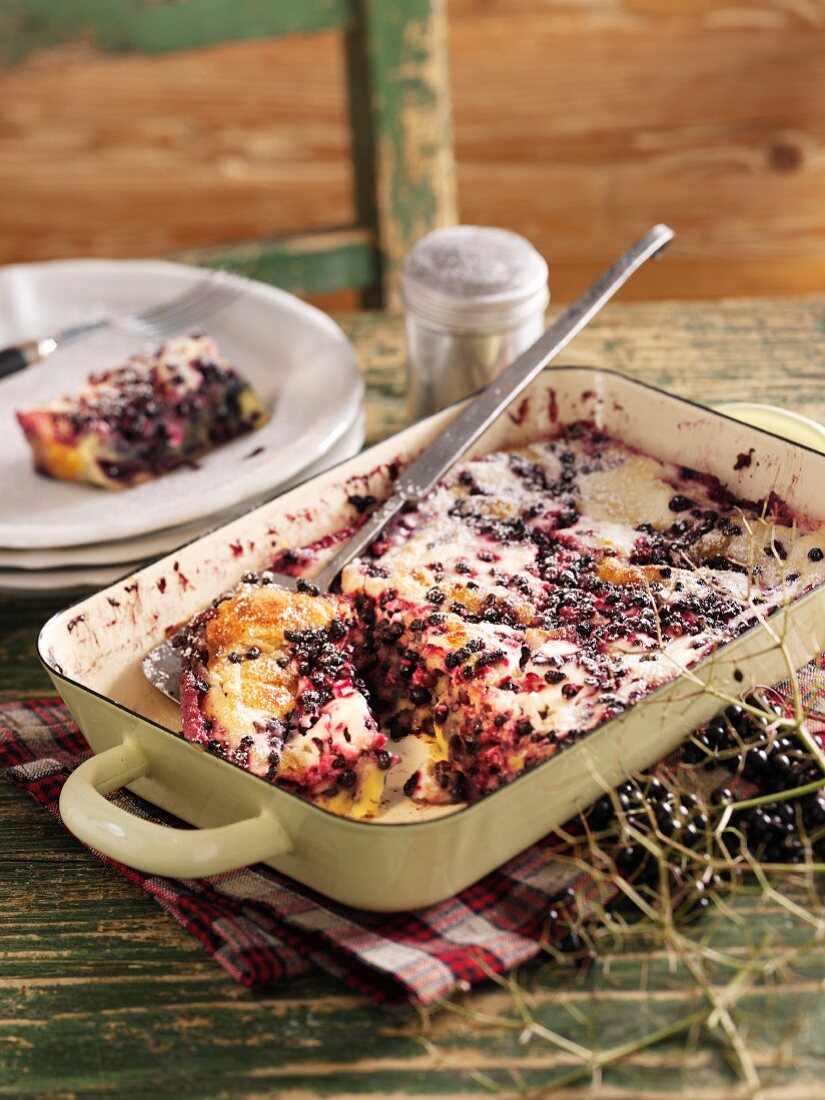 Elderberry bake