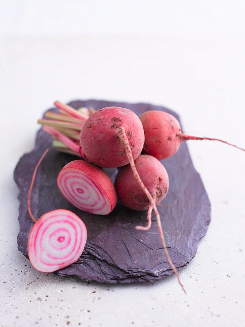 Beetroot on a stone