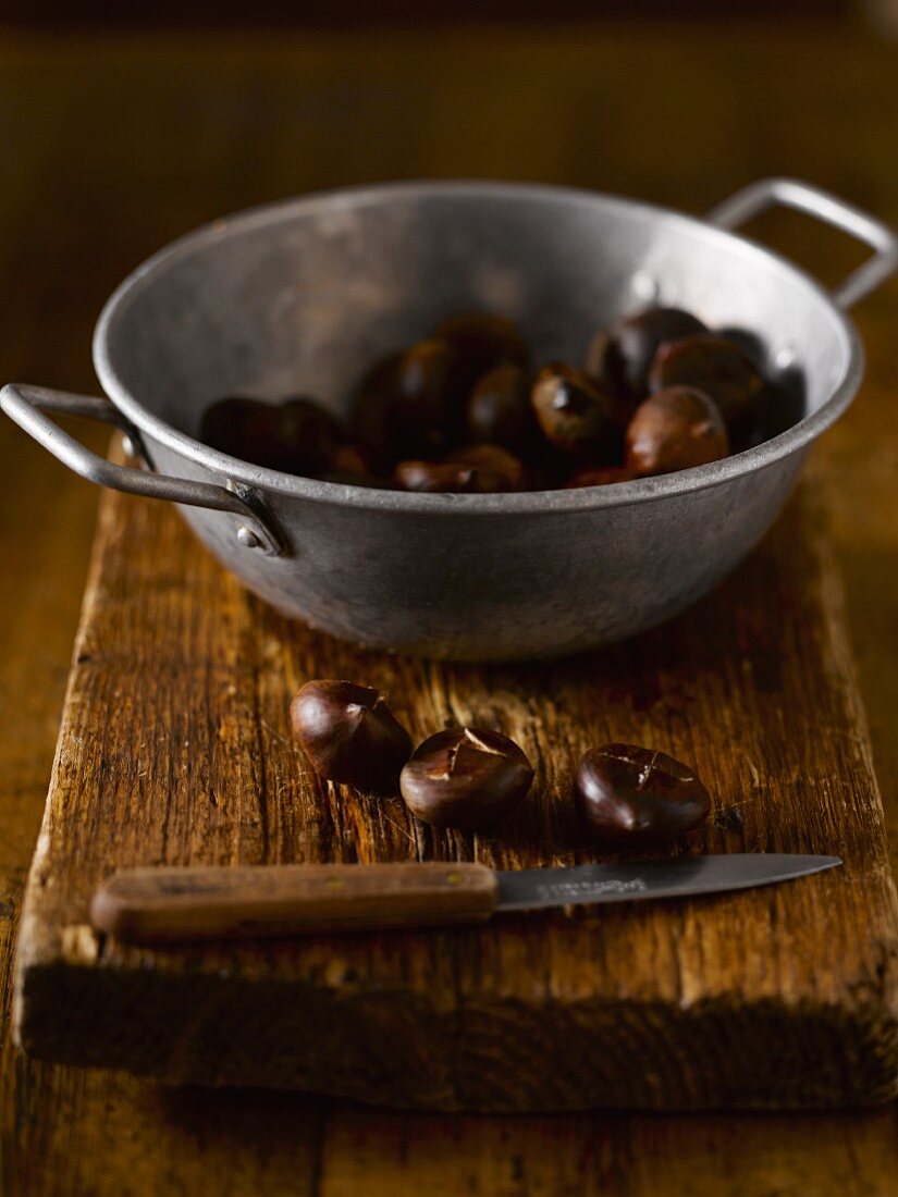 Roasted chestnuts