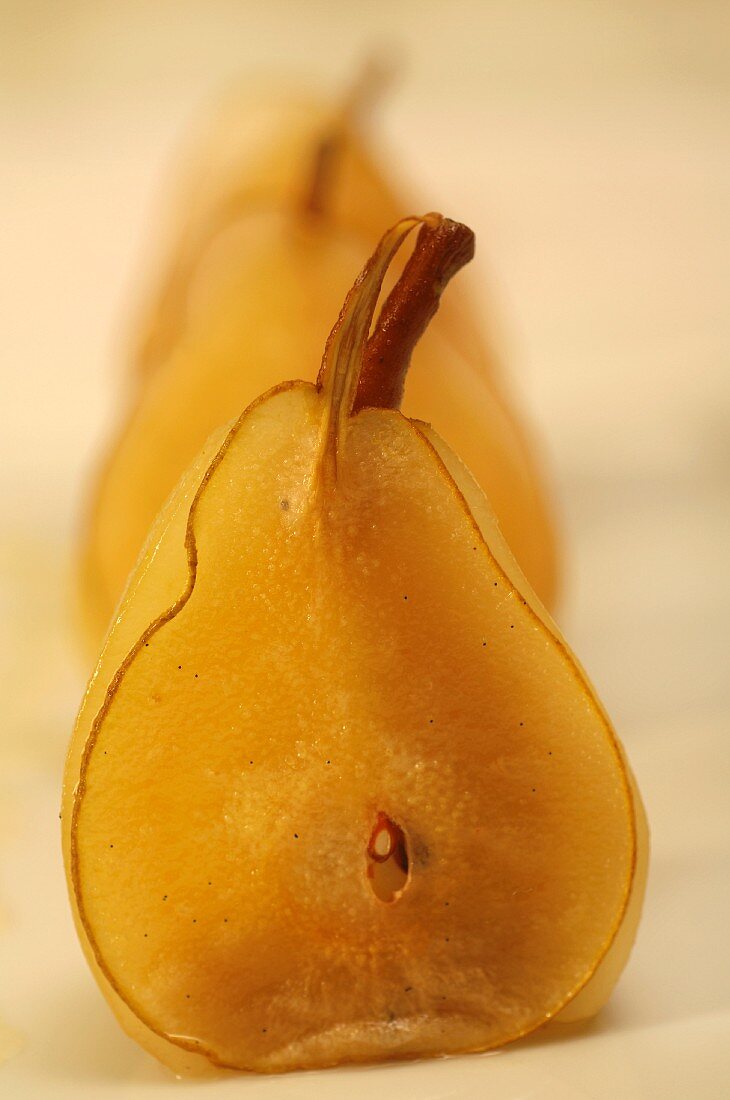 Poached pears