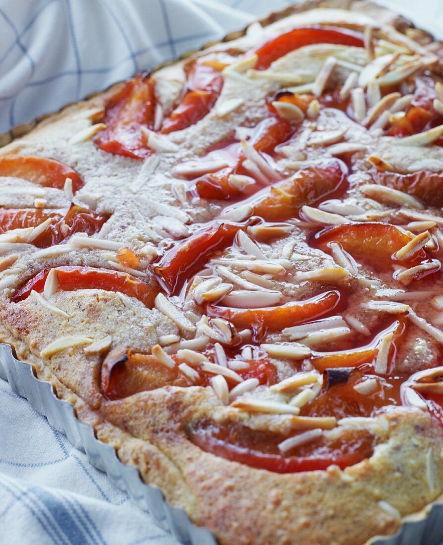 Apricot and almond cake