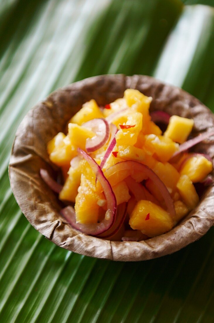 Indian pineapple chutney