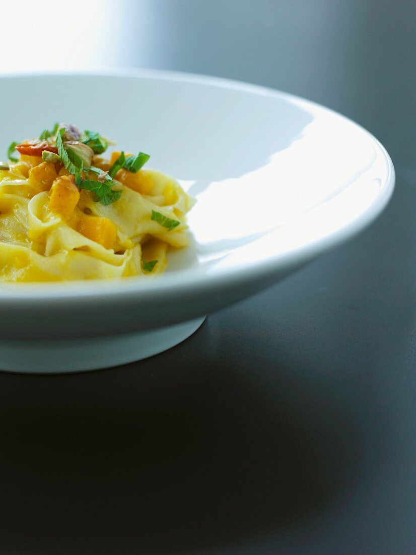 Tagliatelle with vegetables