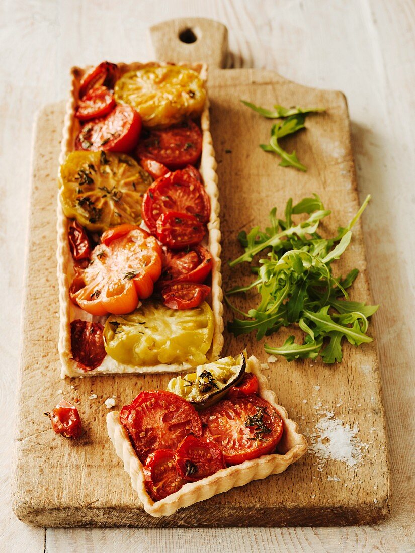 Crostata al pomodoro (Italian tomato tart)