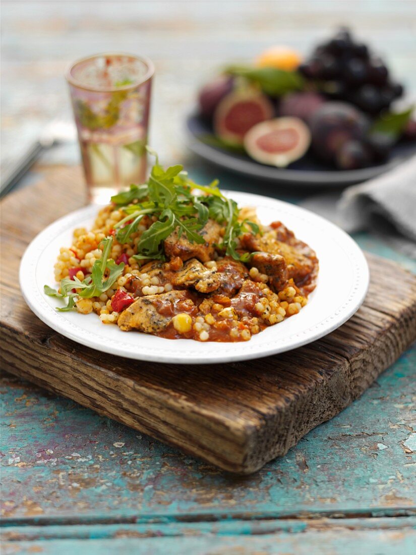 Couscous mit Hähnchen (Marokko)