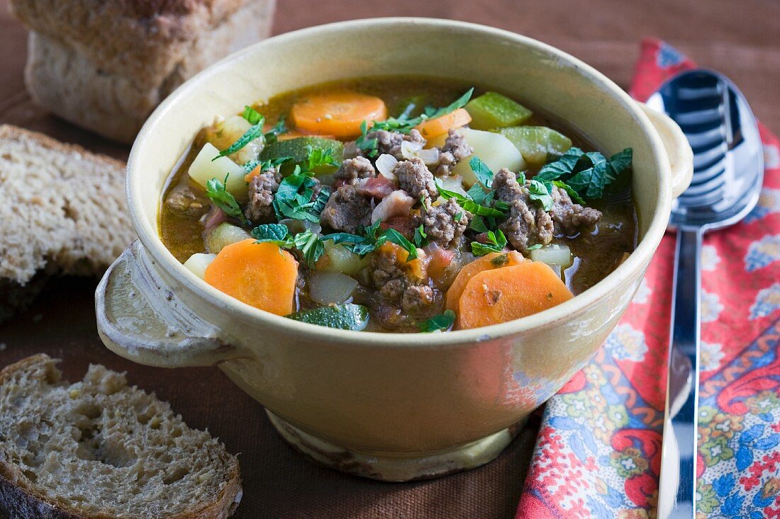 Beef and vegetable stew