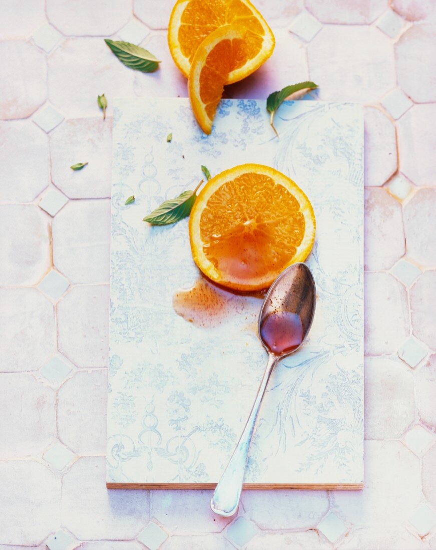 Quitten-Orangen-Marmelade mit Koriander