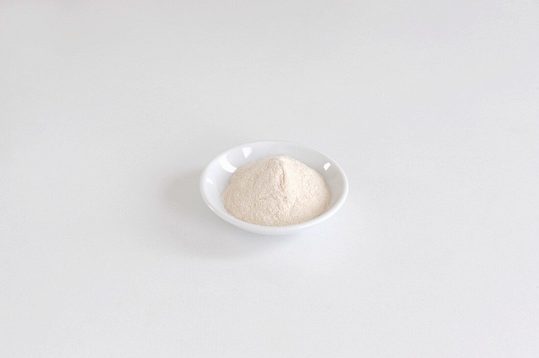 A dish of rice flour