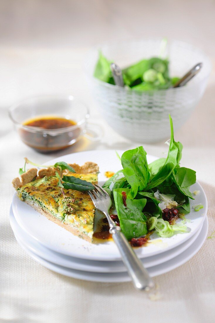 Sorrel quiche