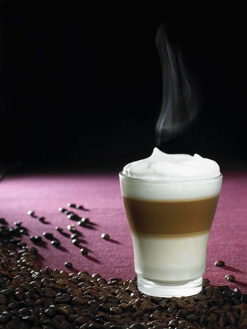 Latte macchiato (Milch & Espresso, Italien)