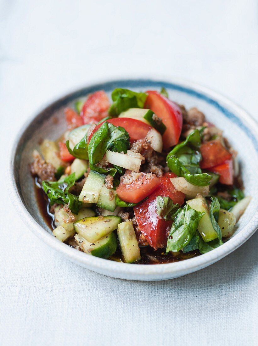 Panzanella (Brotsalat, Italien)