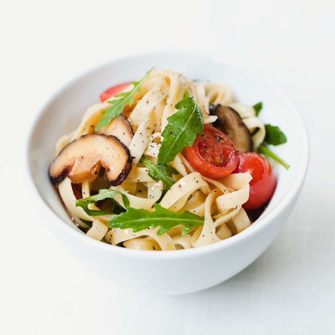 Nudelsalat mit Shiitake