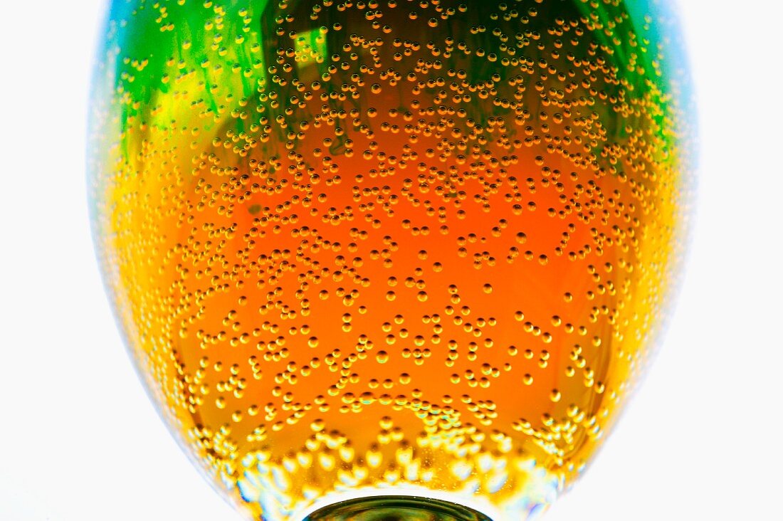 Apfel-Soda-Limonade (Close Up)