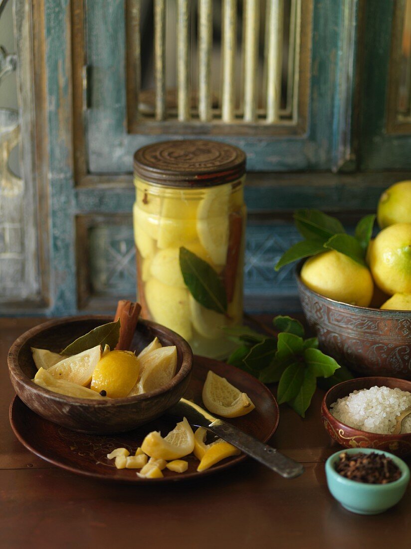 Salzzitronen aus Marokko