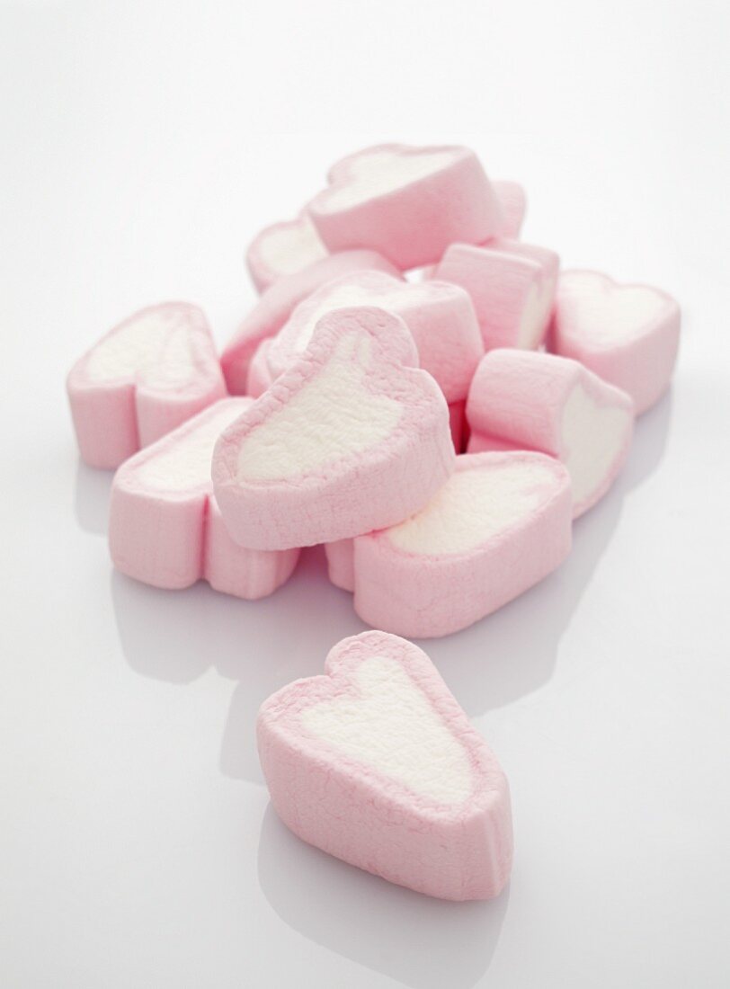 Marshmallow-Herzen