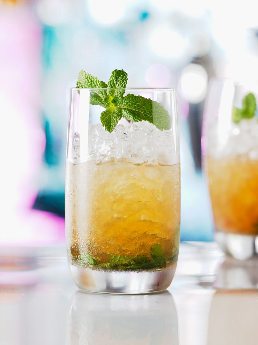 Mint Julep mit Grand Marnier