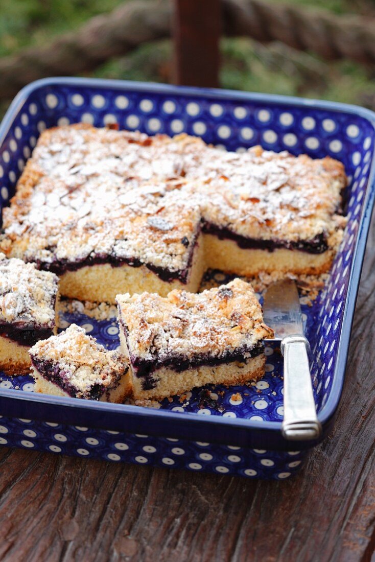 Joghurtkuchen mit Brombeeren