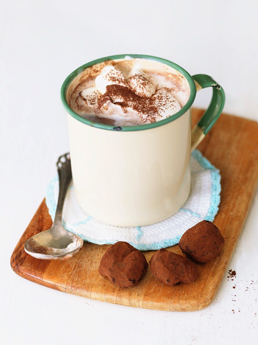 Kakao mit Marshmallows