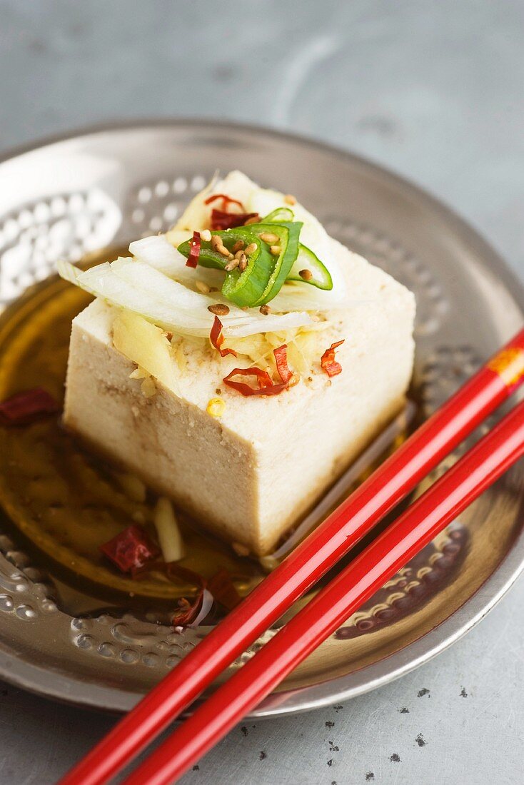 Tofu mit Ingwer (Asien)