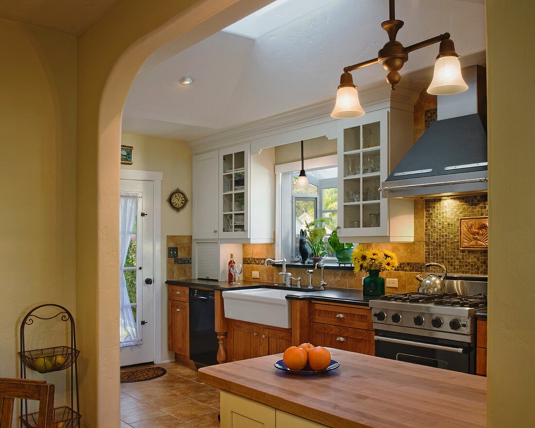 Traditional country kitchen