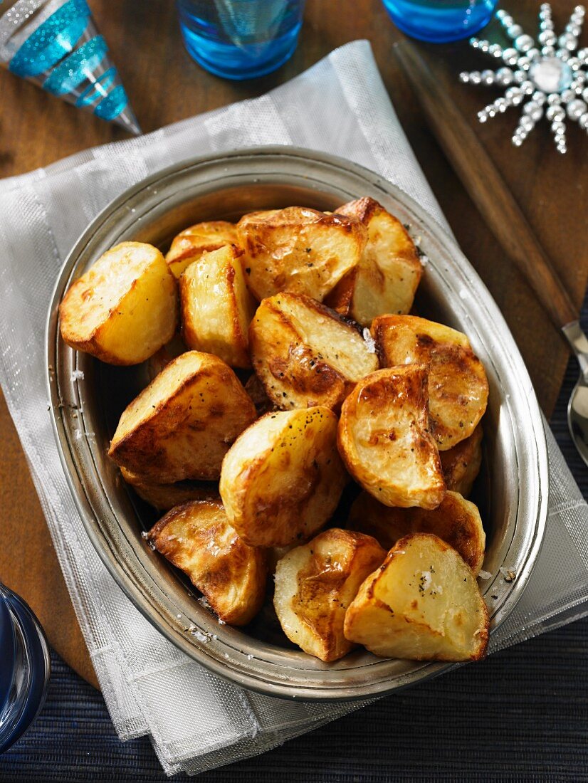 Roast potatoes for Christmas