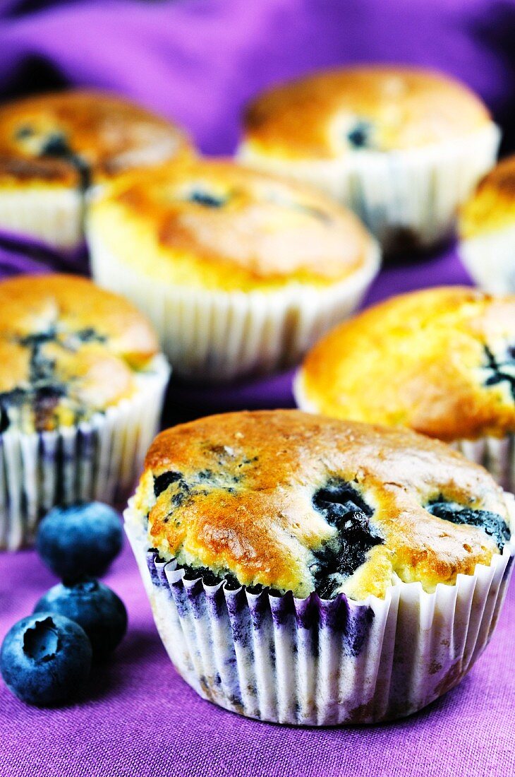 Blaubeermuffins