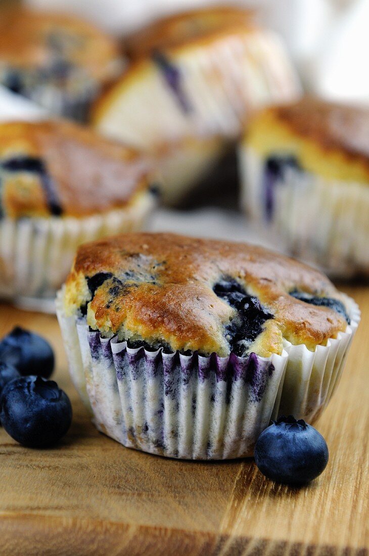 Blueberry muffins