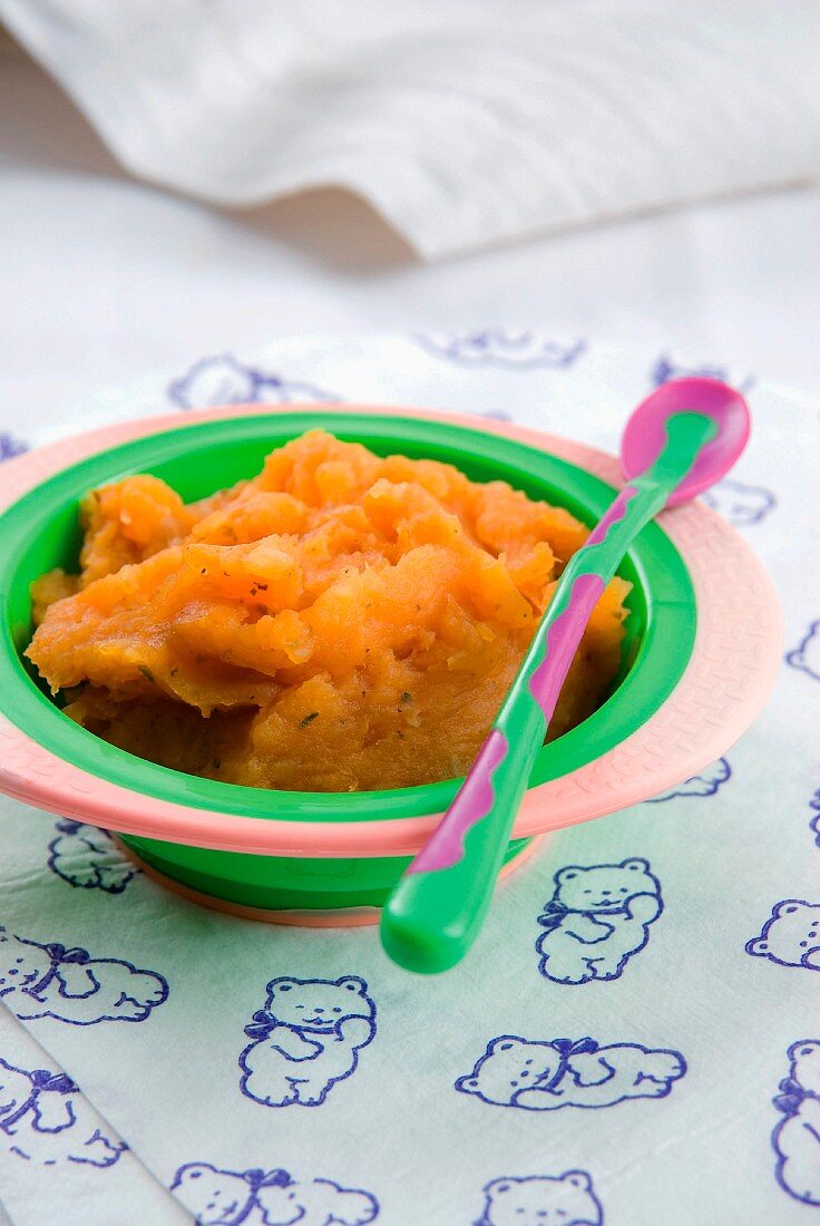 Butternut squash baby food