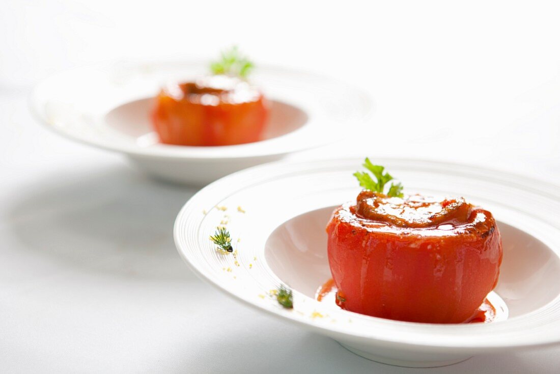 Gefüllte Tomaten mit Abalone (China)