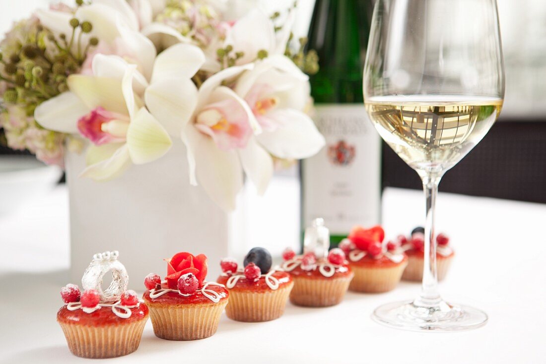 Cupcakes für eine Hochzeit