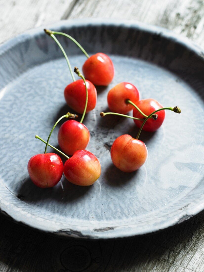 Cherries in a bowl