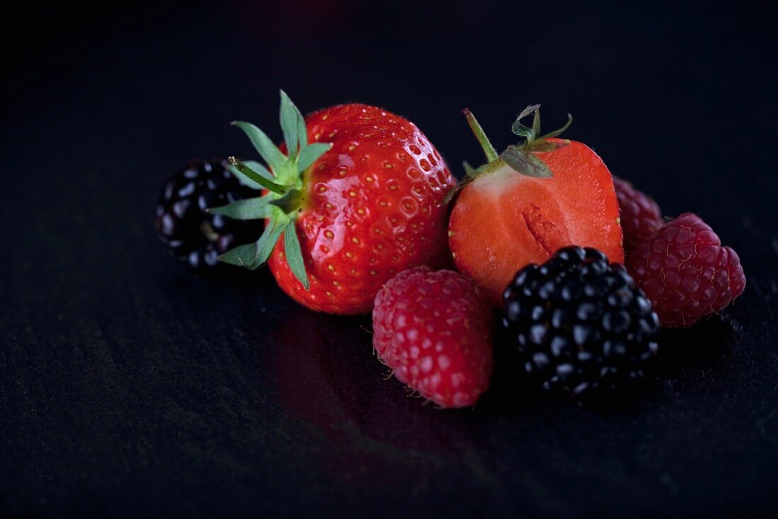 Assorted berries