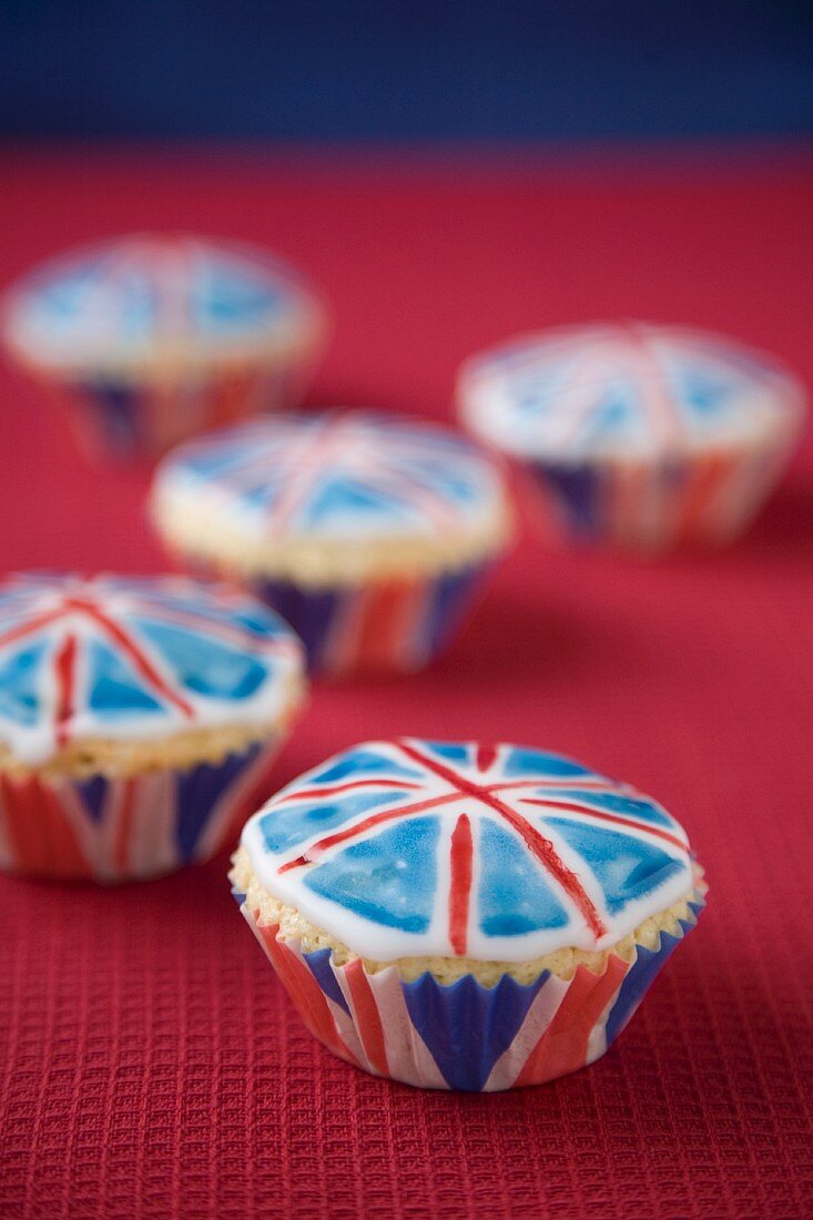 Union Jack Cupcakes (England)