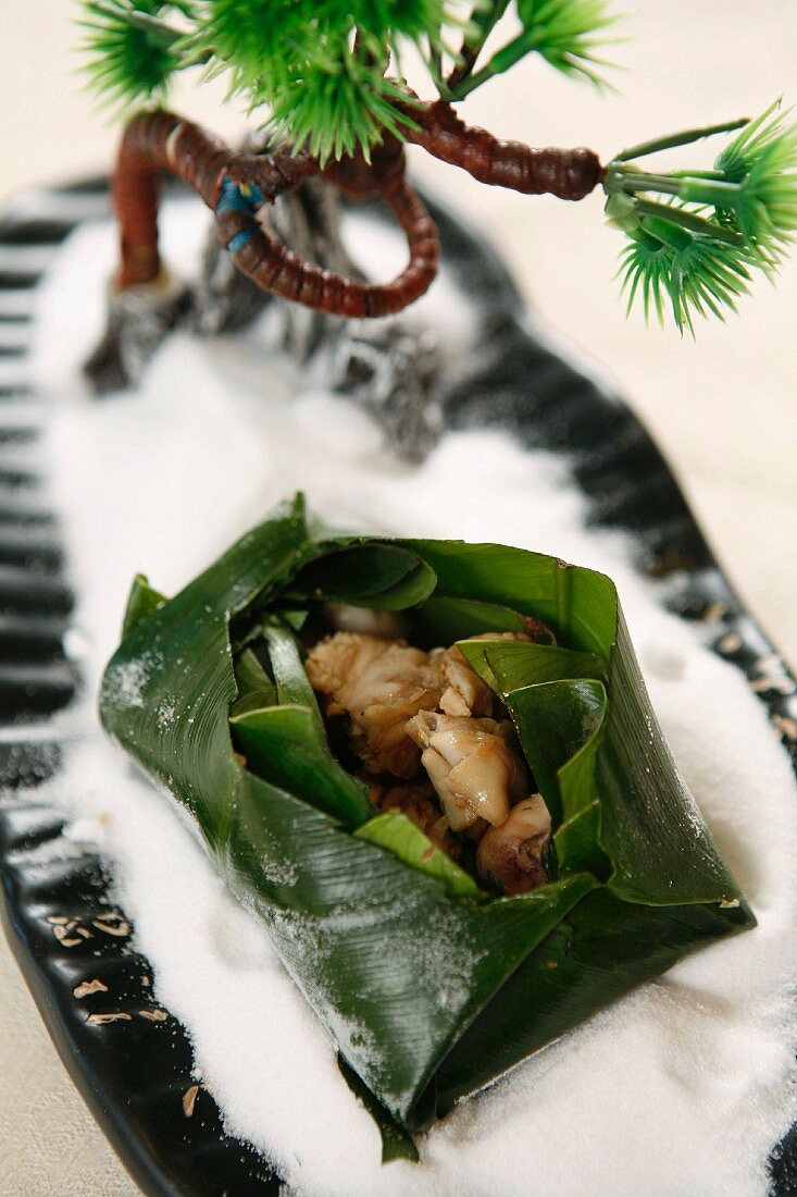 Banana Leaf Chicken