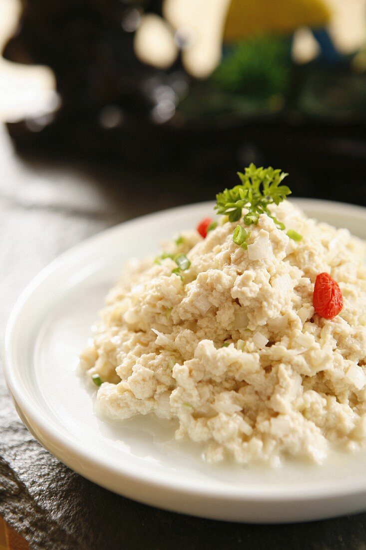 Tofusalat aus China