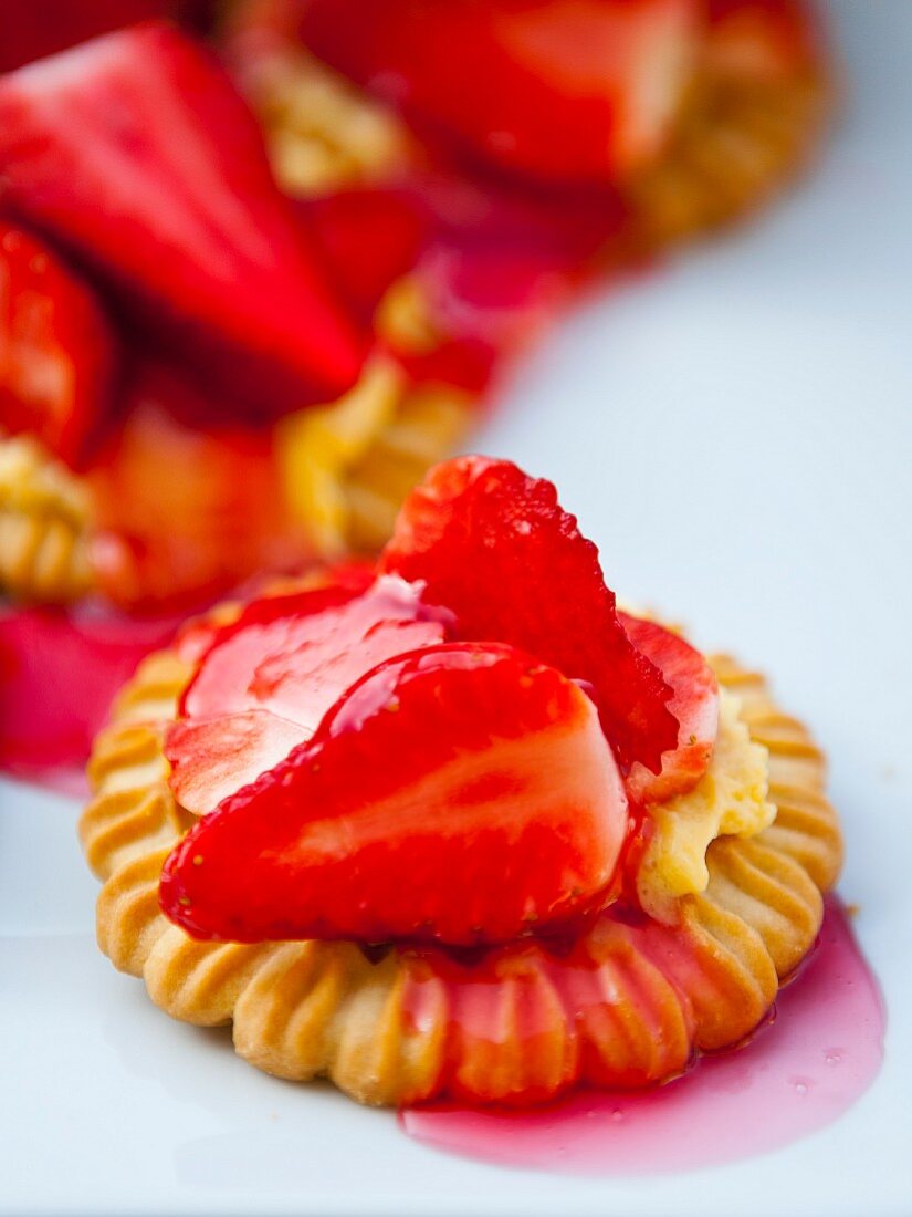 Strawberry tarts