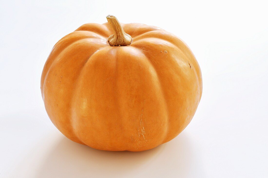 An orange pumpkin