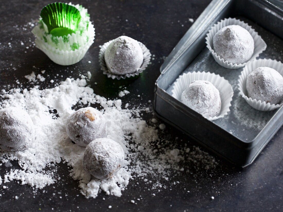 Karamelltrüffel mit Fleur de Sel