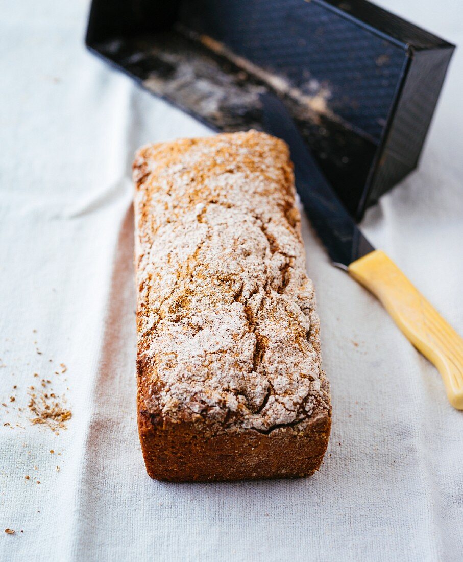 Gluten-free wholemeal sour dough bread