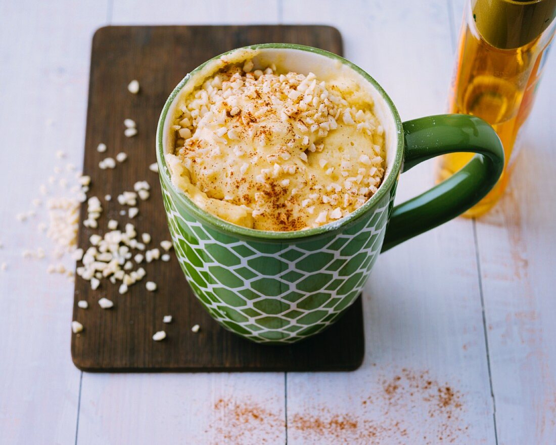 A sweet Mexican mug cake