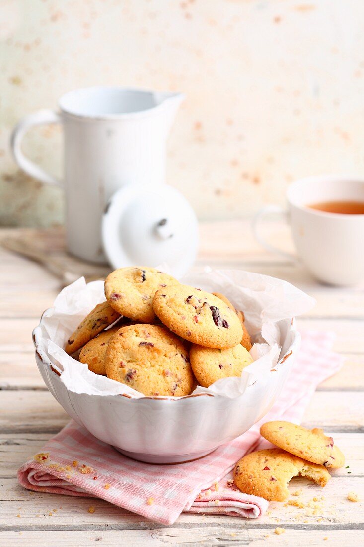 Cranberry-Kokos-Cookies