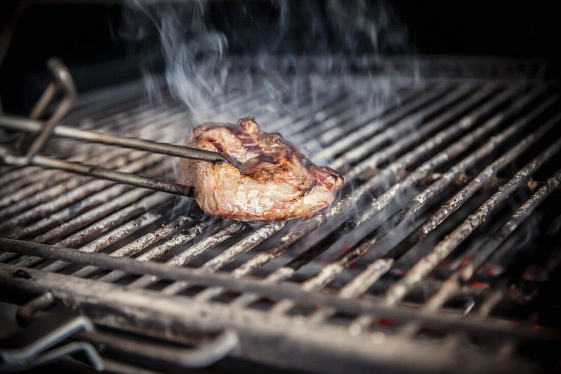 Rindfleisch auf dem Grill