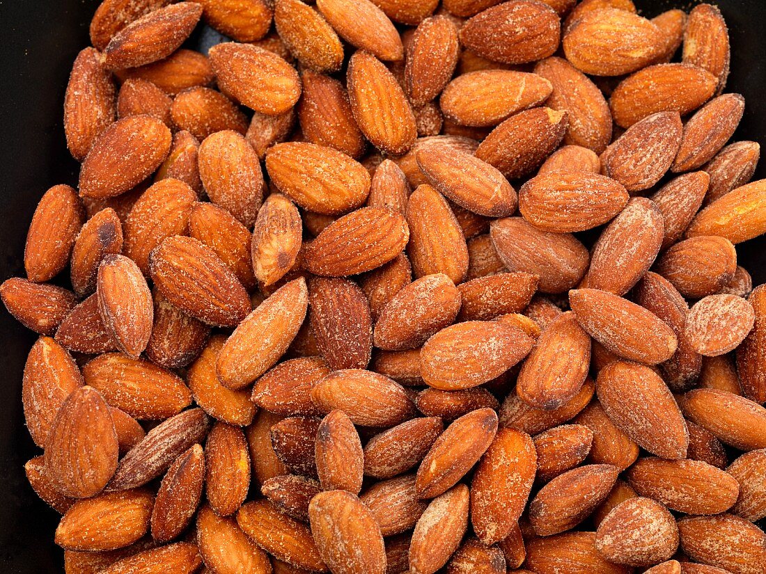 Bowl of Spiced Almonds
