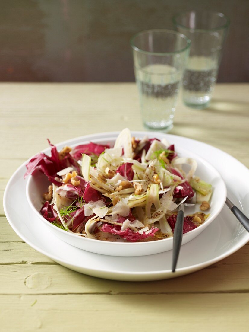 Radicchio-Fenchel-Salat