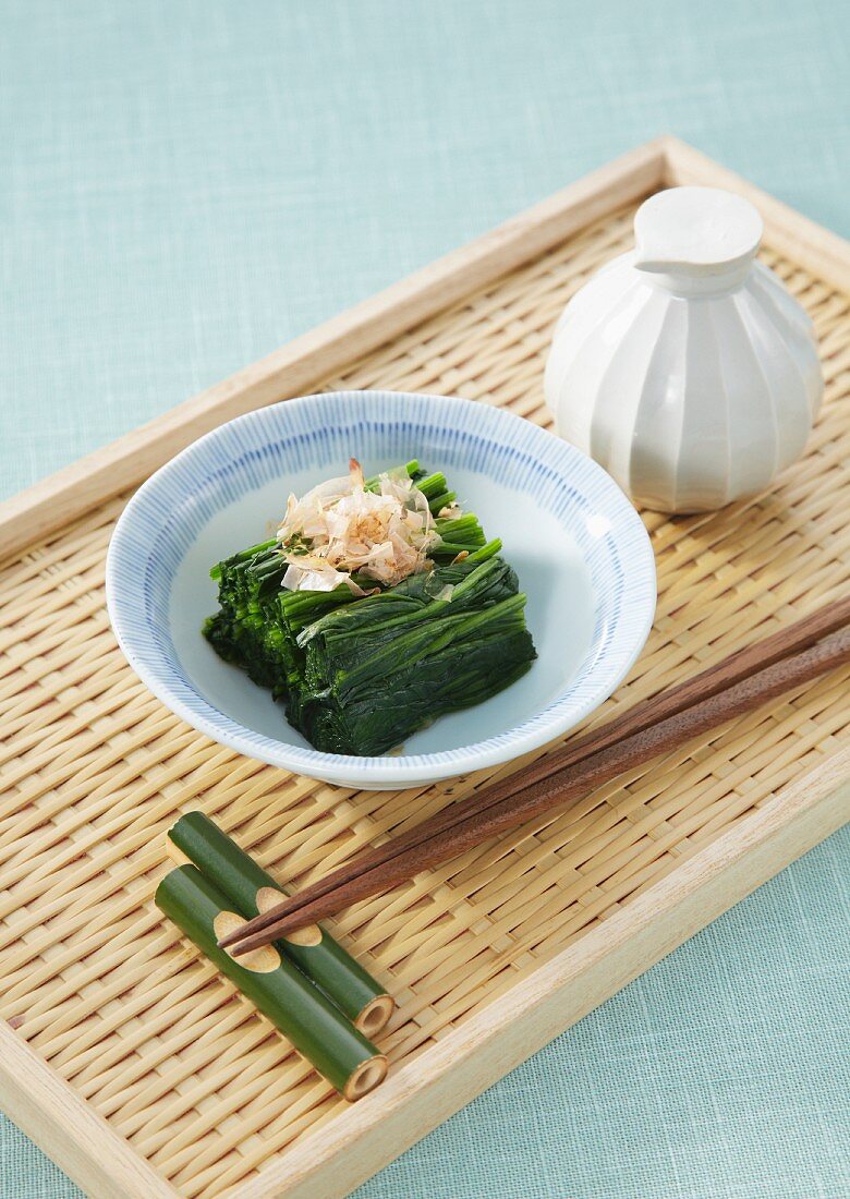 Boiled spinach (Japan)