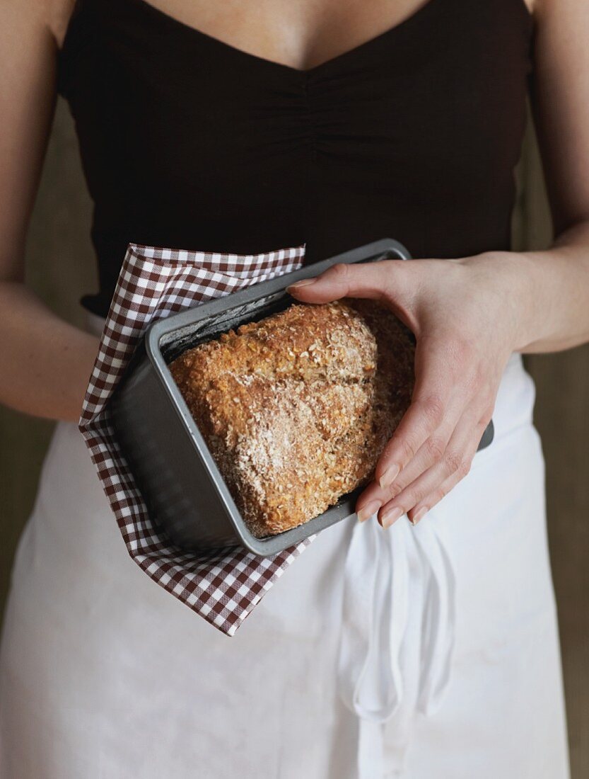 Selbstgebackenes Brot