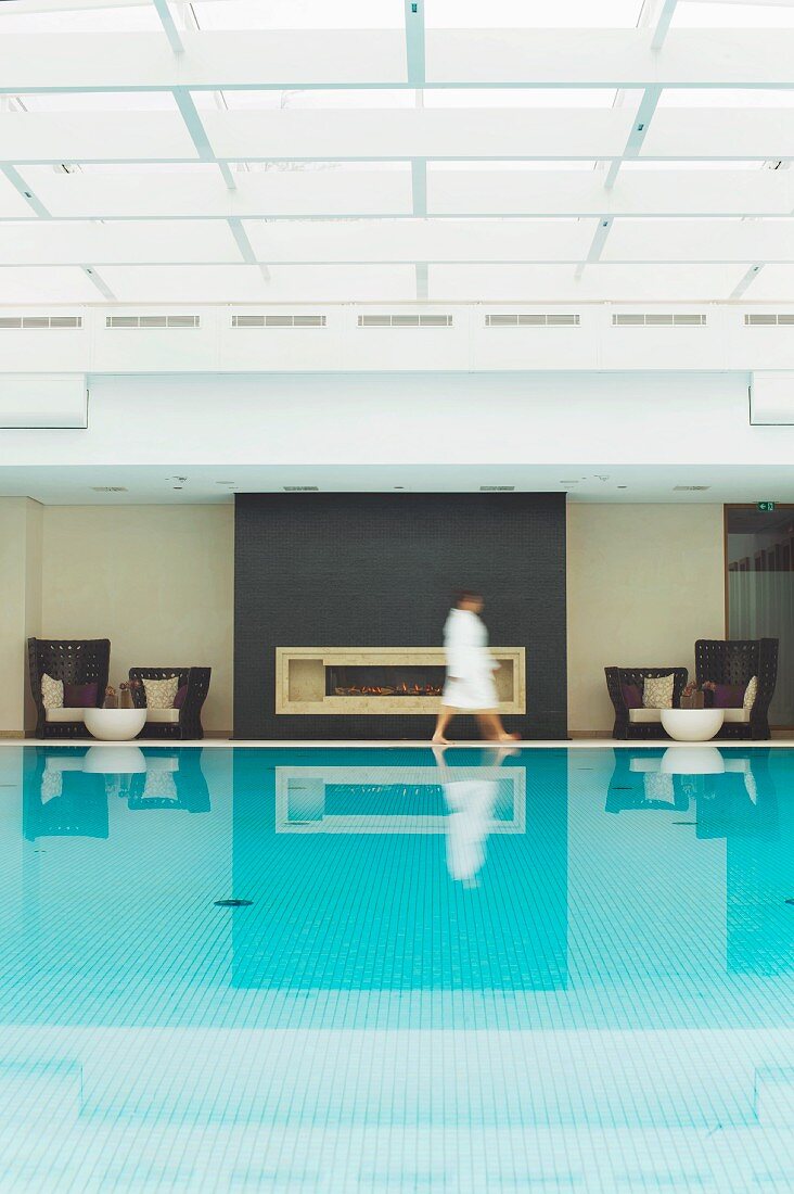 Der Pool des Hotel Severin's Resort & Spa in Keitum auf Sylt, Deutschland