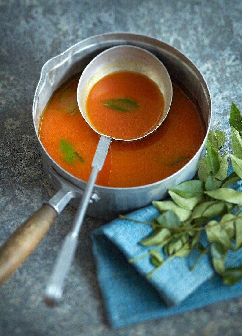 Tomato soup from Gujarat (India)